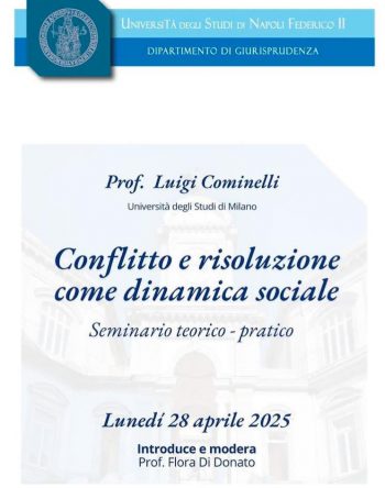 Conflitto e risoluzione come dinamica sociale.