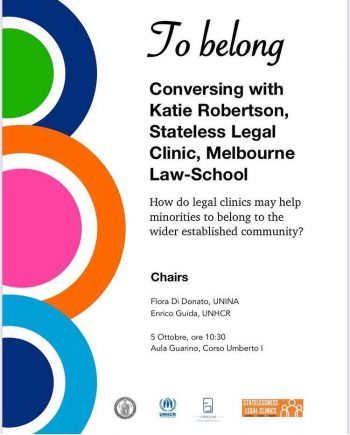 “To Belong”, una conversazione aperta con Katie Robertson.